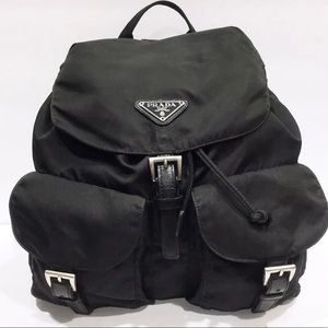 Prada tessuto nylon backpack, medium